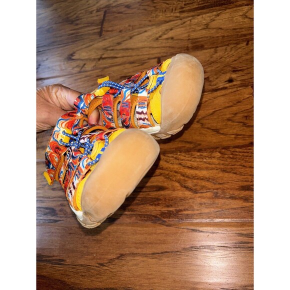 Keen Newport X Outdoor Afro Closed Toe Sandal Waterproof Shoe Hiking Kids Size 2 - Picture 7 of 10